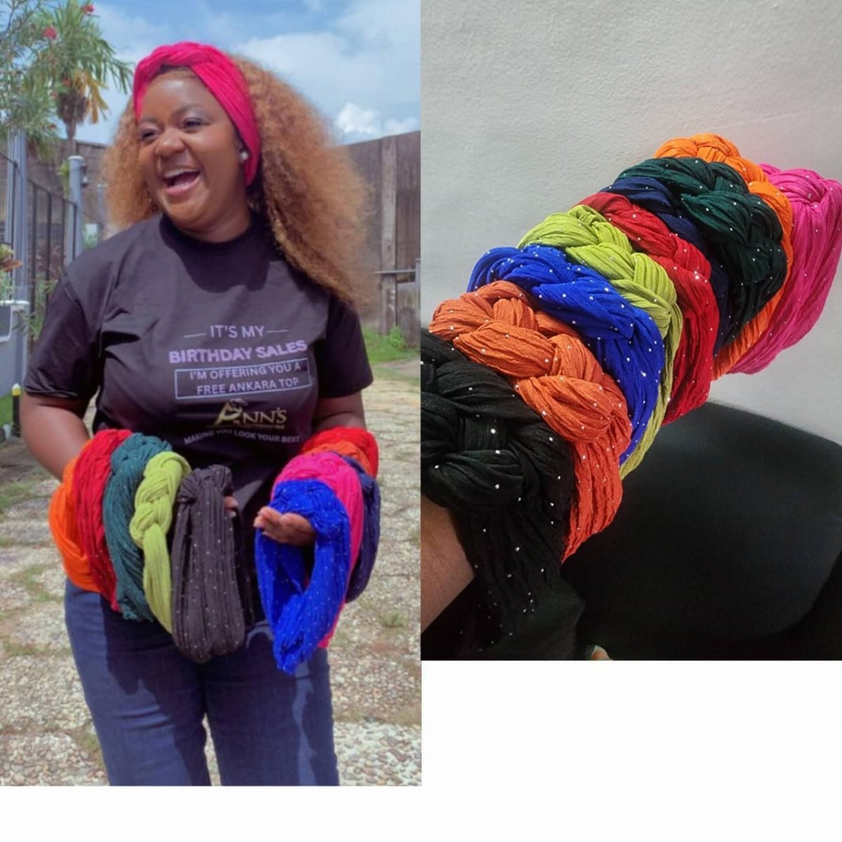 Headbands scintillants
